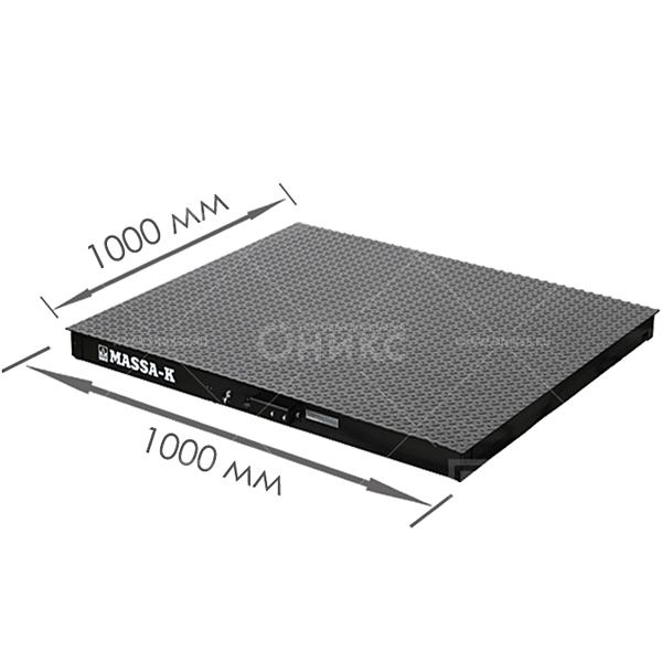 Модуль взвешивающий 4D-PM-10/10 - 500, платформа 1000*1000мм, 500 кг.