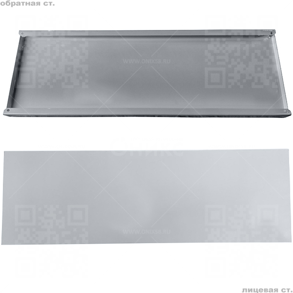 ТС Полка 300/1000 Торговец без ребра (RAL 9016 белый глянец)