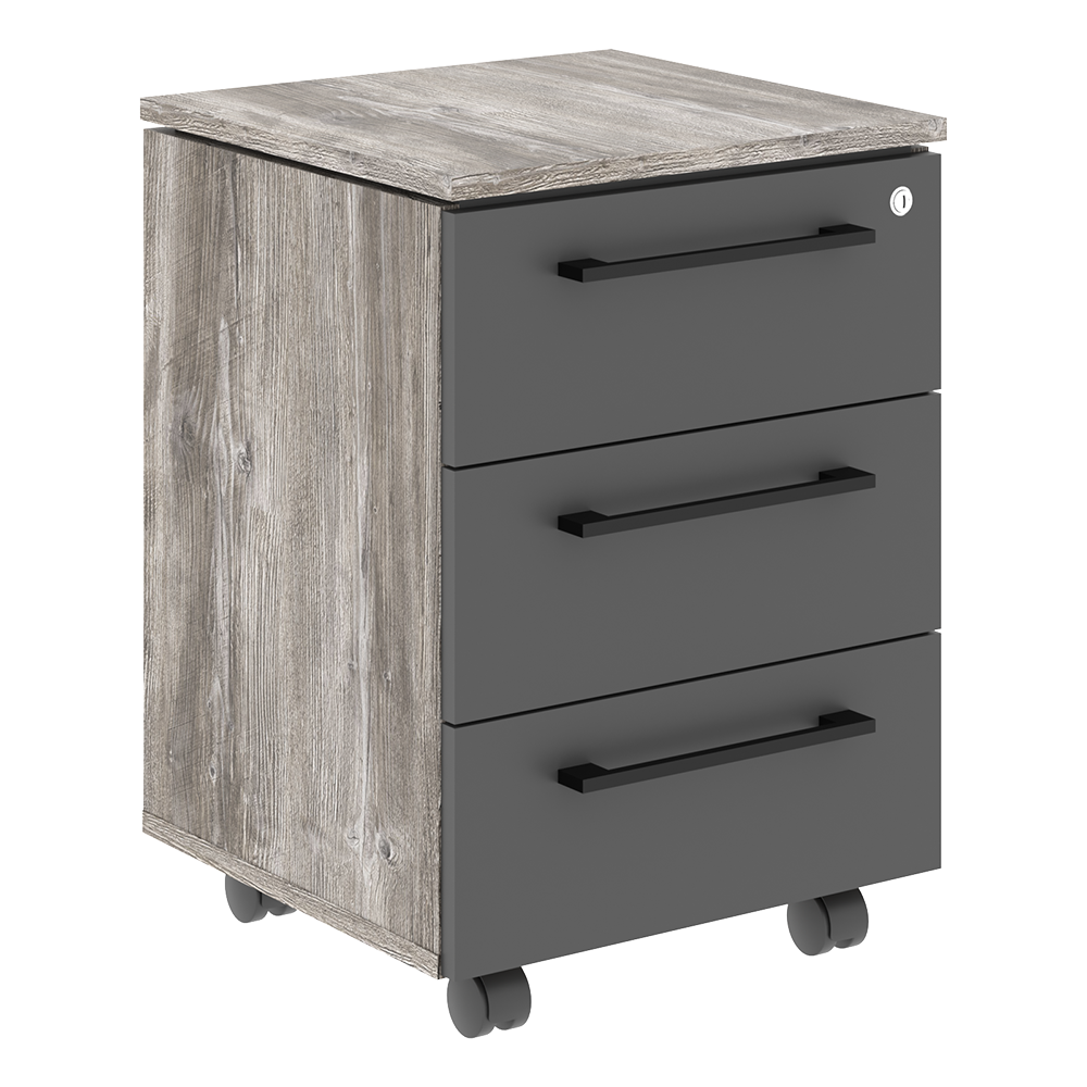 Тумба мобильная MMC-3D 465х450х652 MORRIS TREND