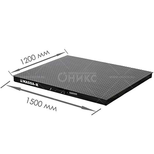 Модуль взвешивающий 4D-PM-15/12 - 1000, платформа 1500*1200мм, 1000 кг.