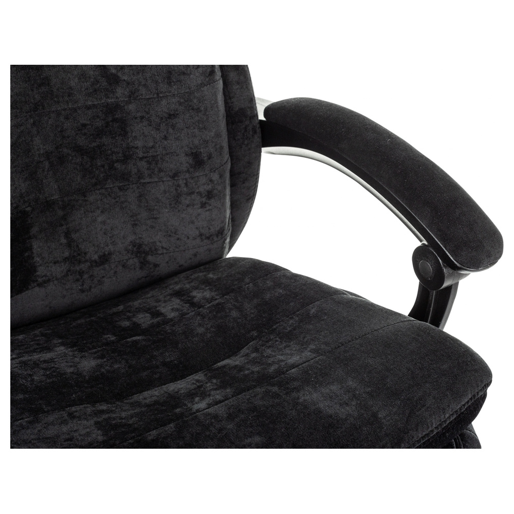 Кресло Бюрократ T-9950MSG-F Fabric черный Light-20 крестов. пластик подст.для ног