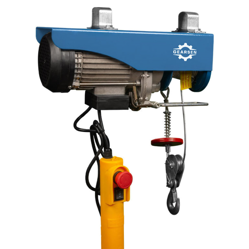 Таль электрическая стационарная GEARSEN PAS 50012, 220В, 500кг, 12м