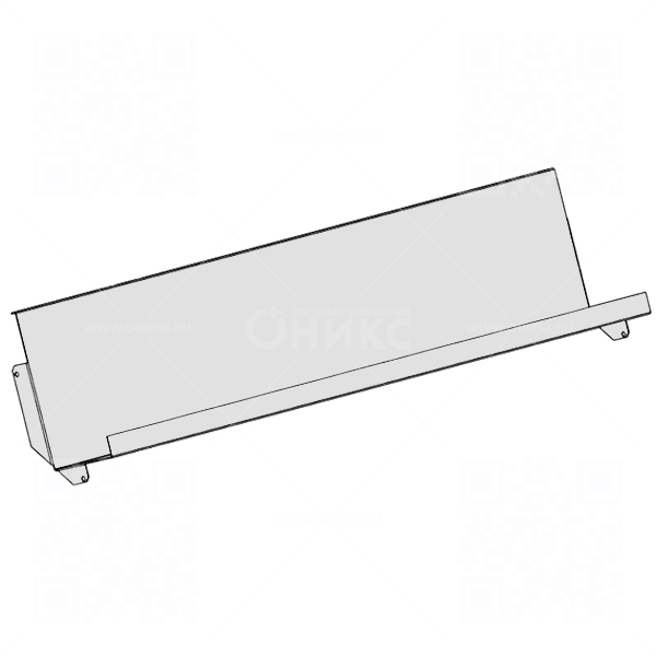 ТС Полка журнальная  900 (RAL 9016 белый глянец)