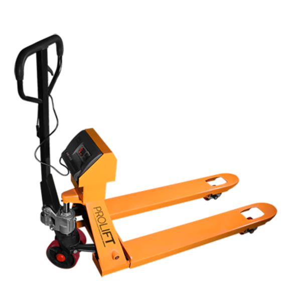 Тележка гидравлическая PROLIFT CW 30, с весами, 1150*550 полиур. колеса