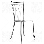 Каркас стула Афина (CH (хром) выводится из ассортимента)