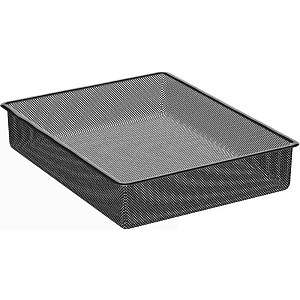 GS Корзина мелкосетчатая, 535*410*85мм. (Черный)