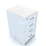 А-707.60 Топ к тумбе АТ-07 для столов 60 см., 440*600*22мм. (Дуб молочный)