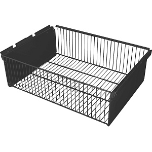 GS Корзина выдвижная, 563*440*181мм. (Черный)