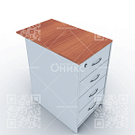 А-707 Топ к тумбе АТ-07 для столов 73 см., 440*730*22мм. (Орех)