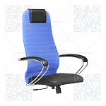 Каркас кресла SU-BK131-10 (SU-BK-10) (выводится из ассортимента) (№23 синяя/черная)