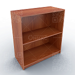 А-302 Стеллаж открытый, 1 полка, 770*370*850мм. (Орех)