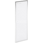 Дверь стеклянная в AL-рамке XRG 42-1(R) правая Сатин белый 1132х422х22 XTEN