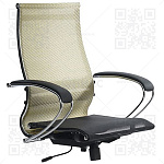 Каркас кресла МЕТТА B 2m 9/К131 (Комплект 9) (выводится из ассортимента) (сетка ТА-08 золотой ротанг/ Т-01 черный)