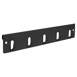 GS Панель с крючками на кронштейн, 309*20*53мм. (Черный)