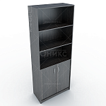 А-310 Шкаф широкий, 770*370*2000мм.  (Дуб венге)