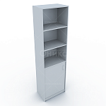 А-321 Шкаф узкий, 560*370*2000мм. (Серый)