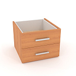 В-802 Тумба подвесная, 428*460*338мм. (Ольха горская)