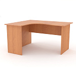 В-824Л Стол эргономичный левый, 1380*1180*740мм. (ВС-824лев / ВК-824лев) (Ольха горская)