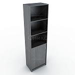 А-321 Шкаф узкий, 560*370*2000мм. (Дуб венге)