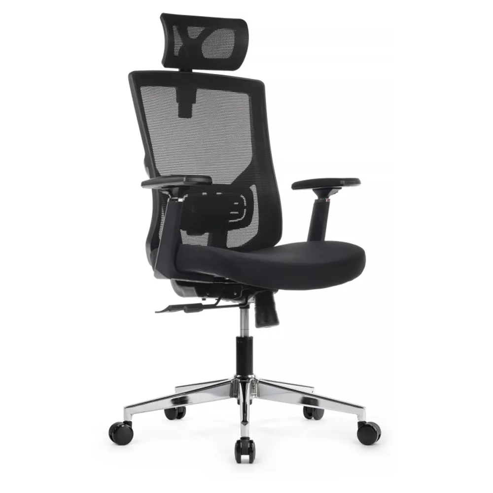 Кресло руководителя RIVA Step RCH A2320 (сетка/ткань черный)