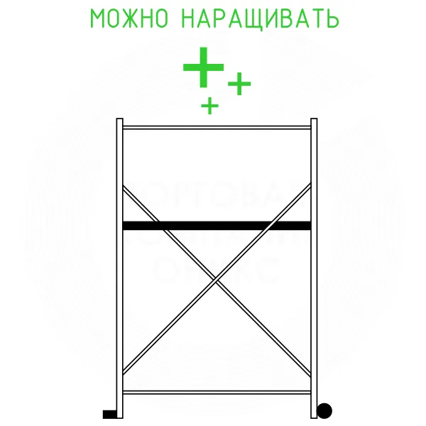 Вышка-тура 2410 усиленная