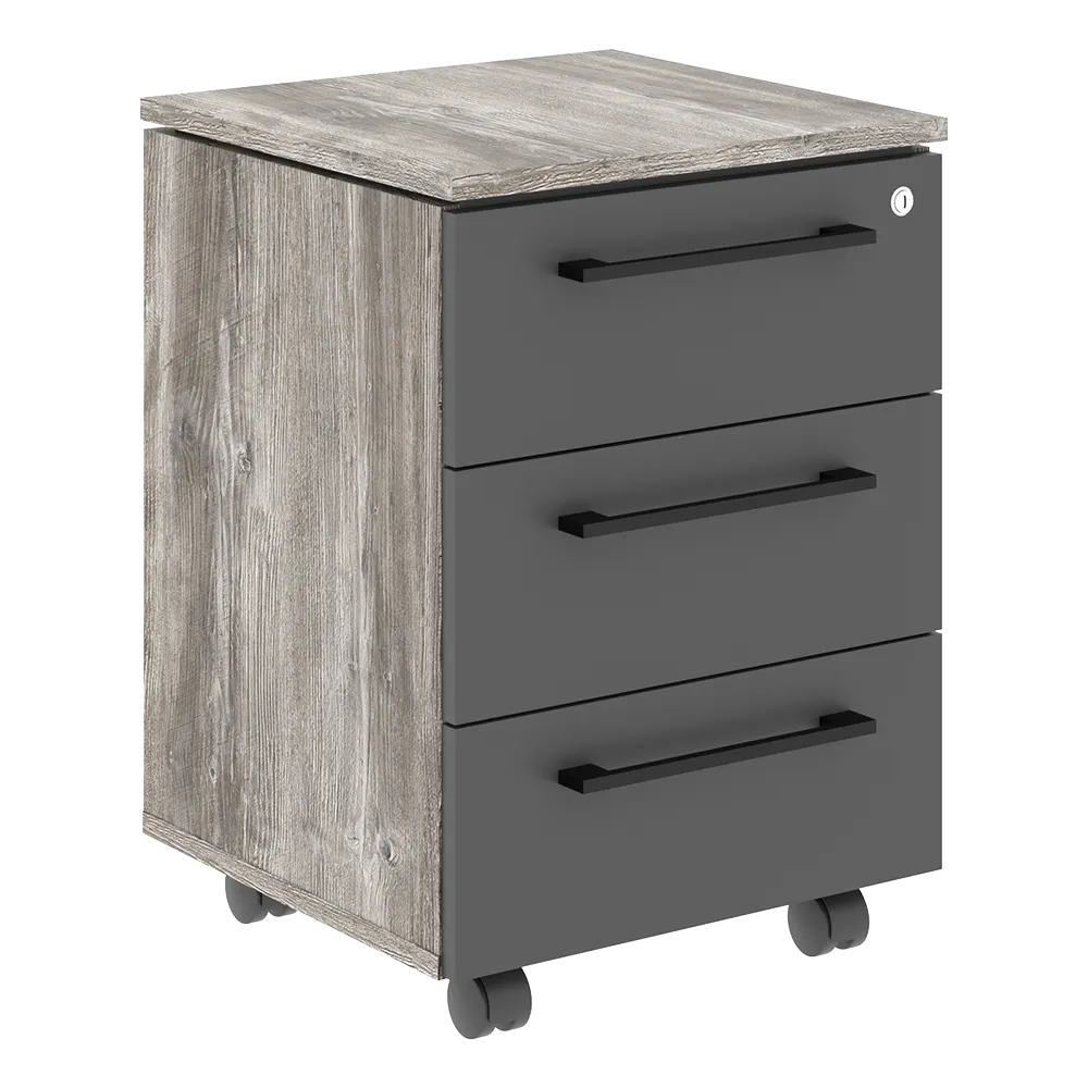 Тумба мобильная MMC-3D 465х450х652 MORRIS TREND
