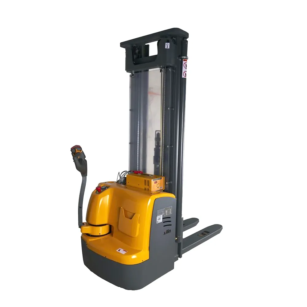 Штабелер самоходный XILIN CDDR15-III Li-ion 1500кг., 5,0м. с электроподъемом 24/150 В/Ач
