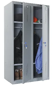 Шкаф для раздевалок усиленный ML-21-60 (высота-1500)