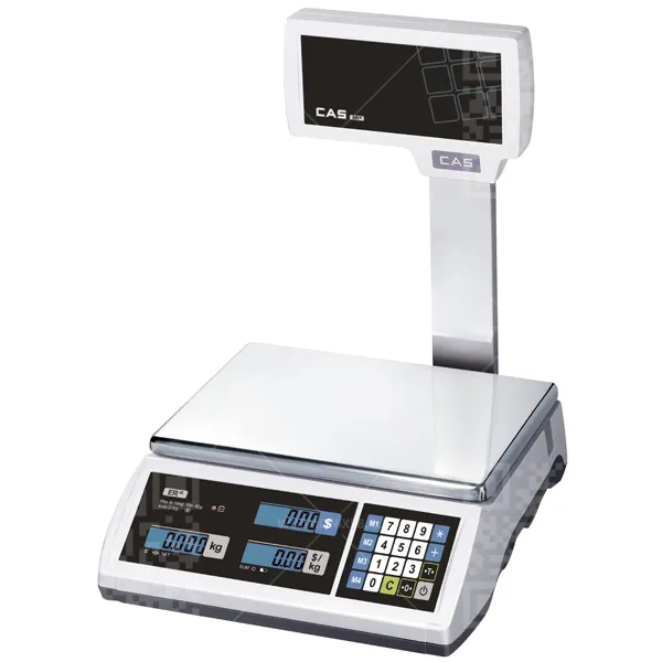 Весы CAS ER Jr-15CBU (LCD) со стойкой