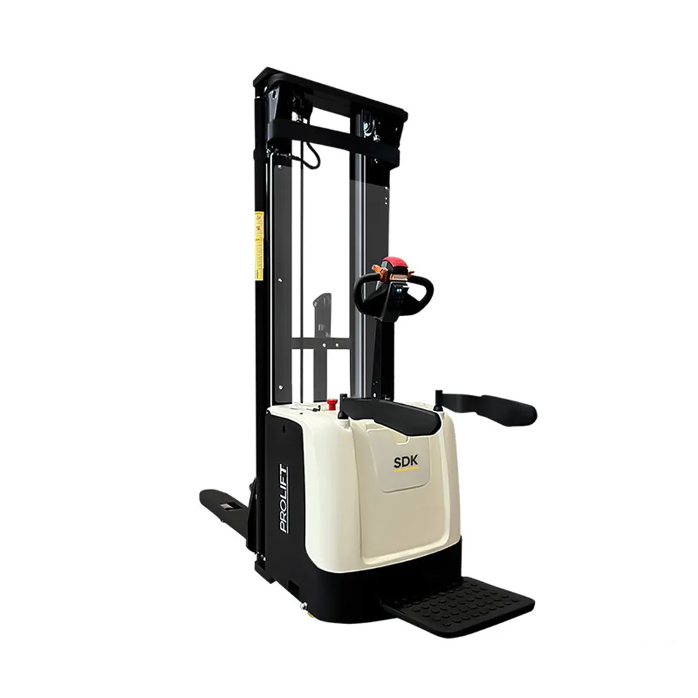 Штабелер самоходный PROLIFT M2 SDK 1536 li-ion,  1500кг., 3,6м. с электроподъемом, АКБ 150Ah