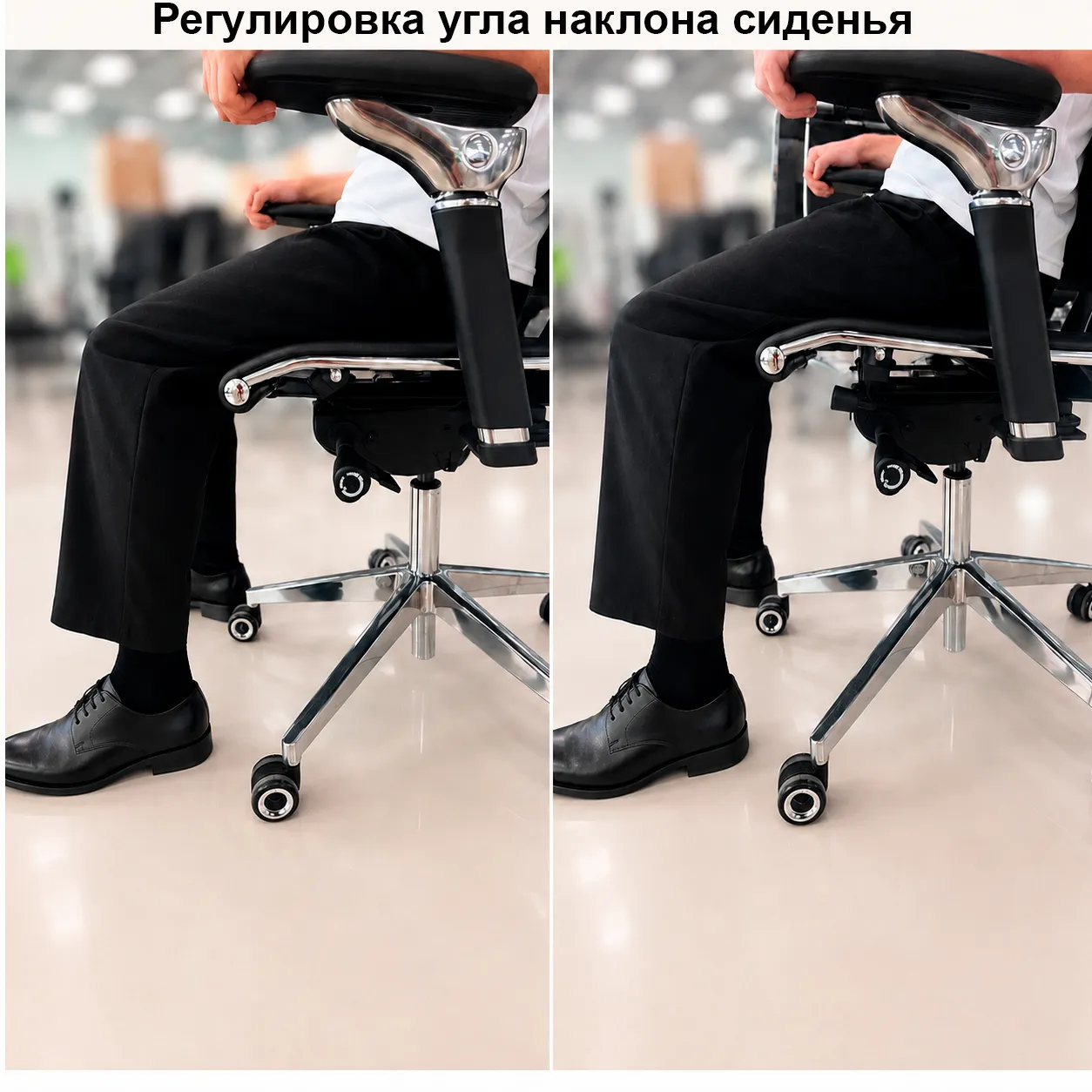Кресло Yoga Spine 4DF B2-12 (Велюр GoyaLE синий AC.F.14.13A)
