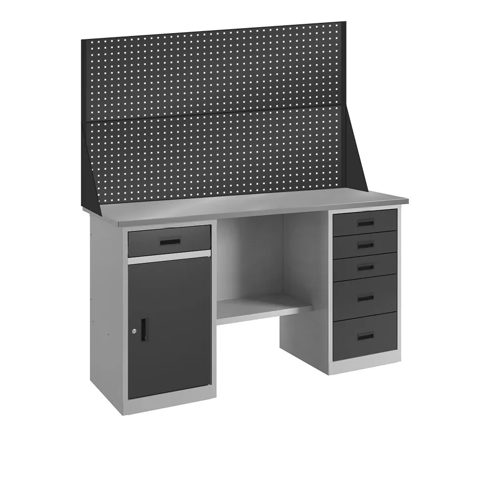 Верстак слесарный Profi L L160.L2/L5.020