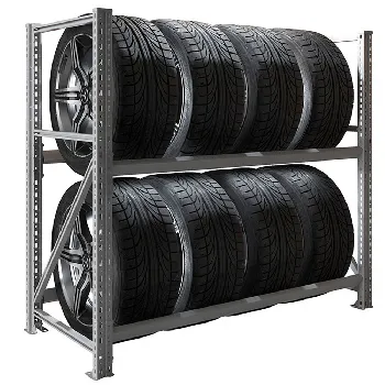 Стеллаж MS Pro 1200х1353x606 стационарный для хранения 8 шин