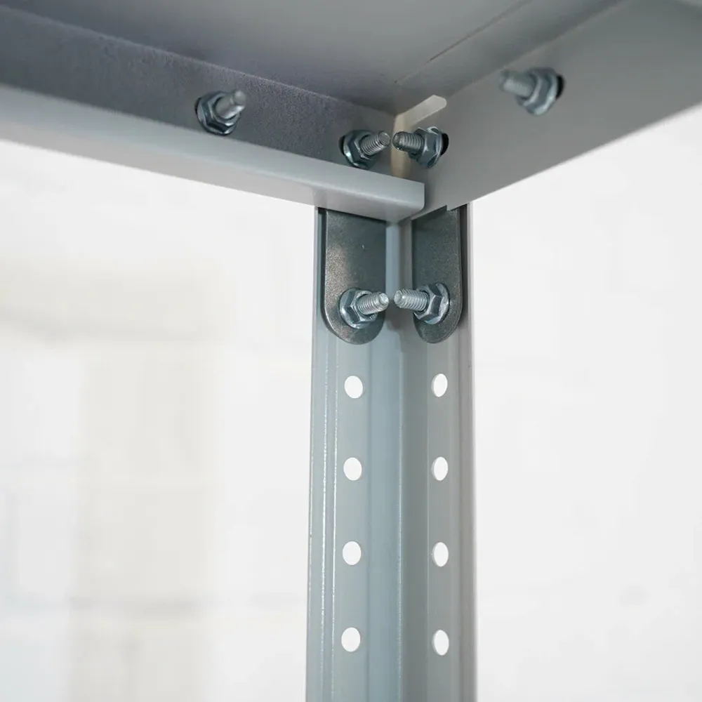 Стеллаж Home L-3 grey. 2000х1000х500 4 полки (НАБОР)