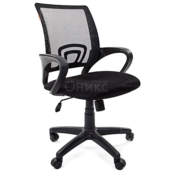 Кресло CHAIRMAN 696 ткань TW-01 черный 