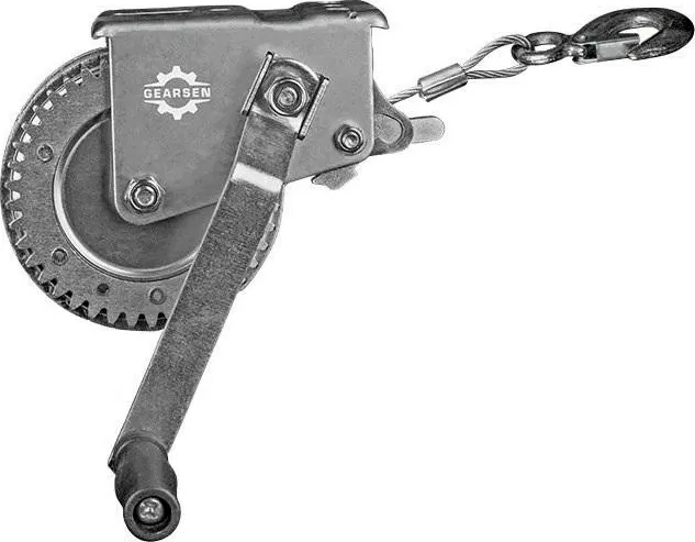 Лебедка ручная барабанная GEARSEN FD-0510 (544кг, 10м)