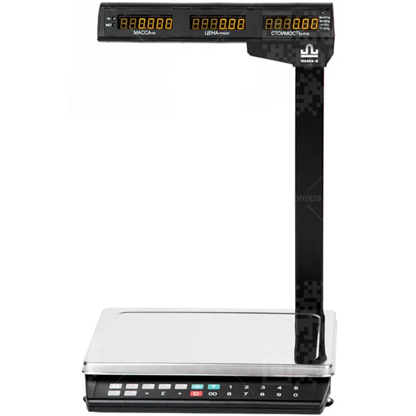 Весы торговые MK-15.2-TH21 (RU) LED, (USB,RS-232)
