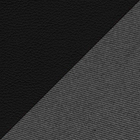 экокожа черная./тк.Прогресс.черн./кожзам.белый,LUX,рез.рол